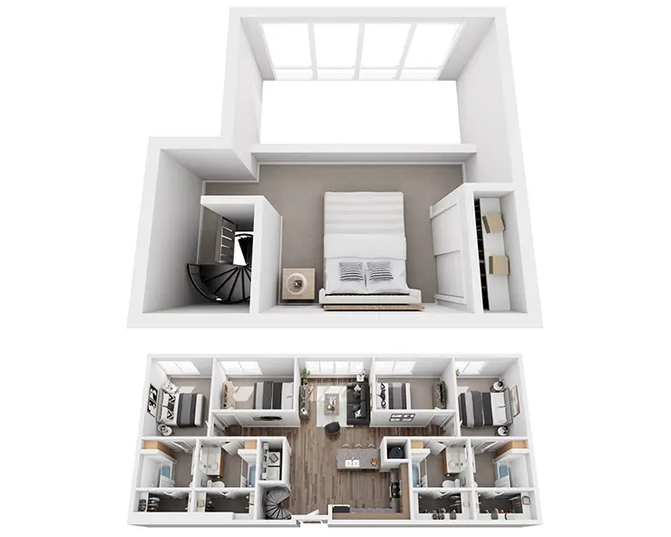 Capitol Loft Floor plan
