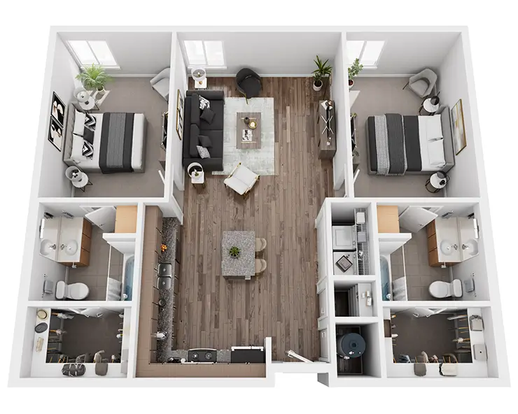 Lady Bird Floor plan