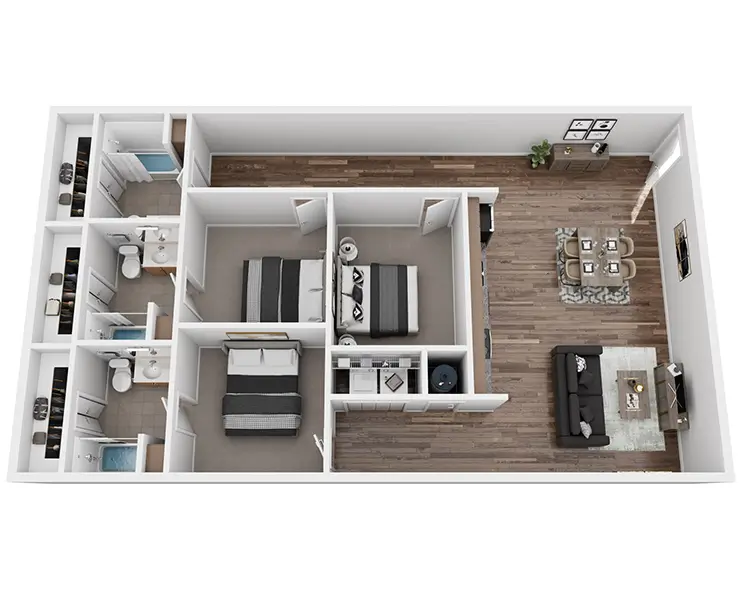Mount Bonnell Floor plan