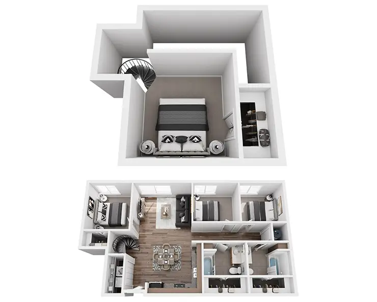 SXSW Loft Floor plan
