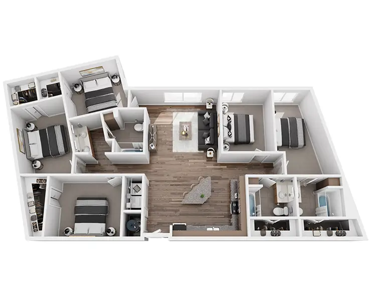 Sixth Street Floor plan