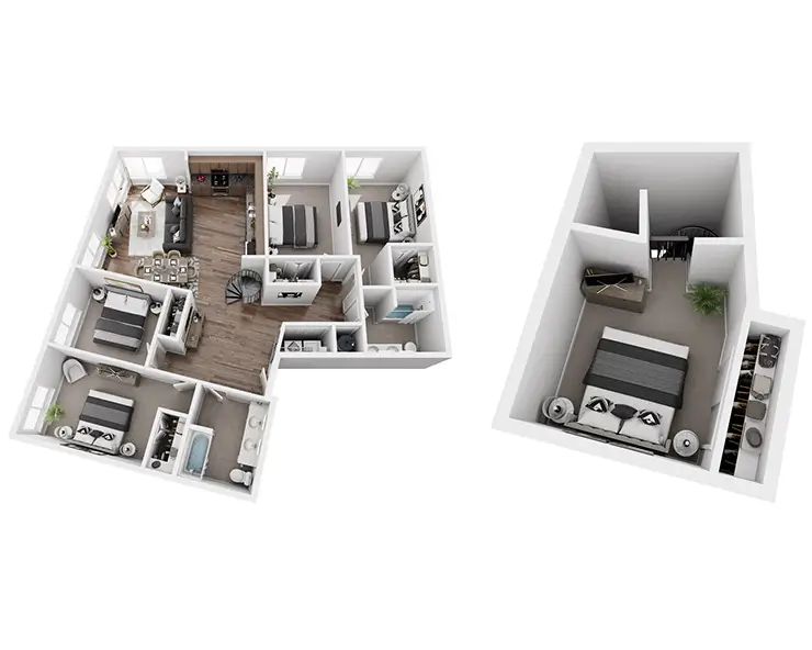 Waterloo Loft Floor plan
