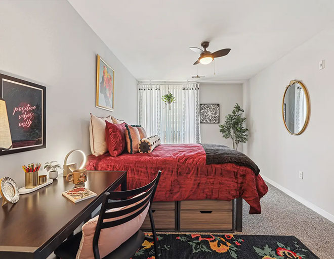 Red Bedroom